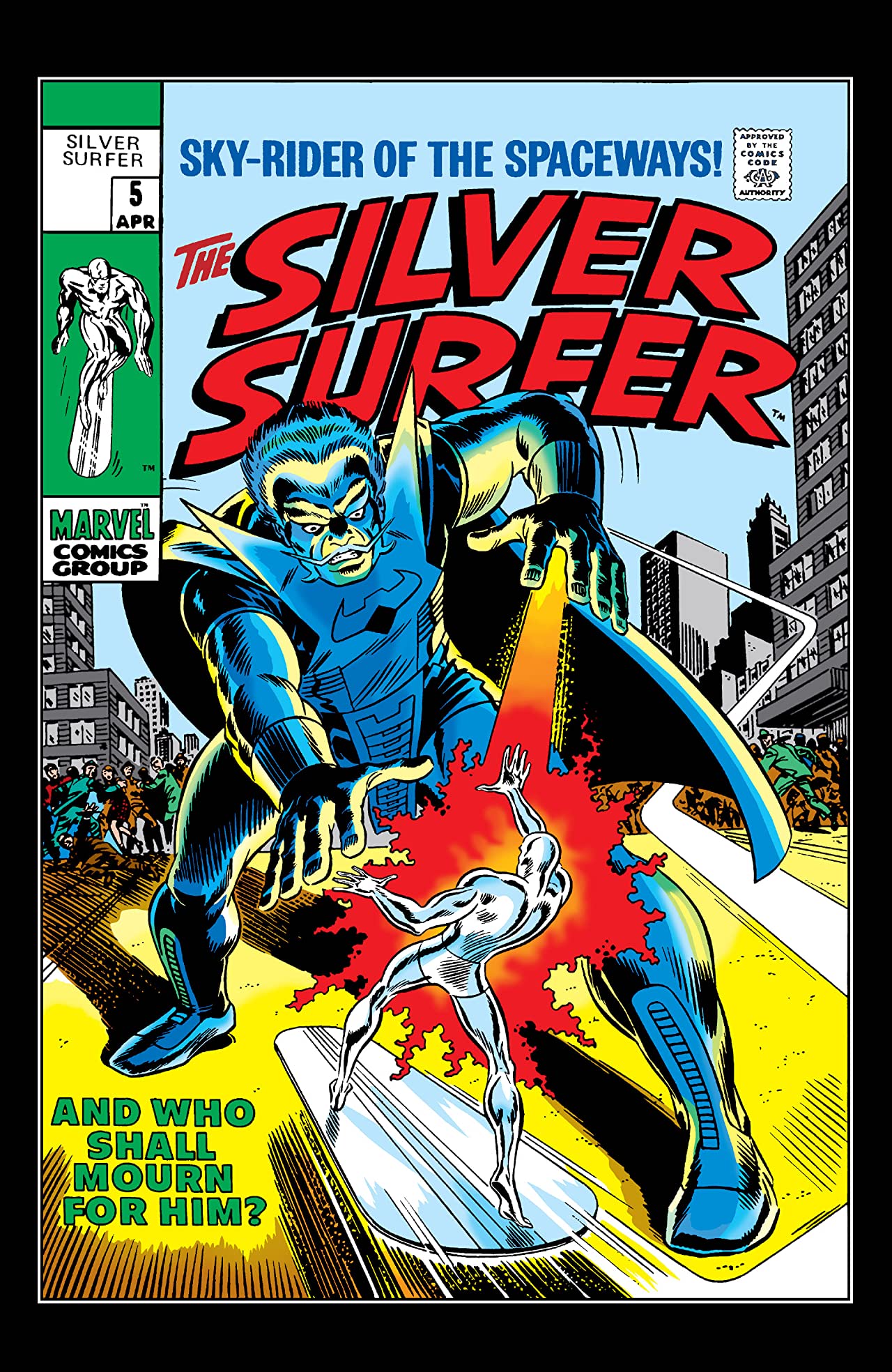 The Silver Surfer #5 cover