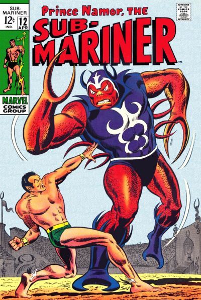 Sub-Mariner #12 cover