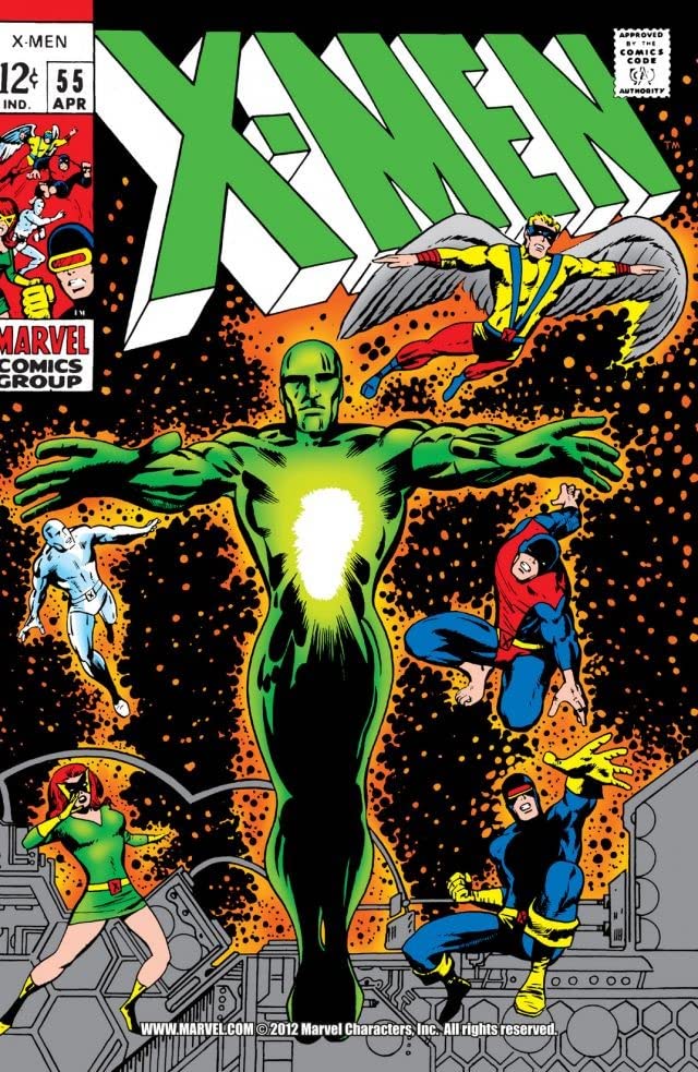The X-Men #55 cover