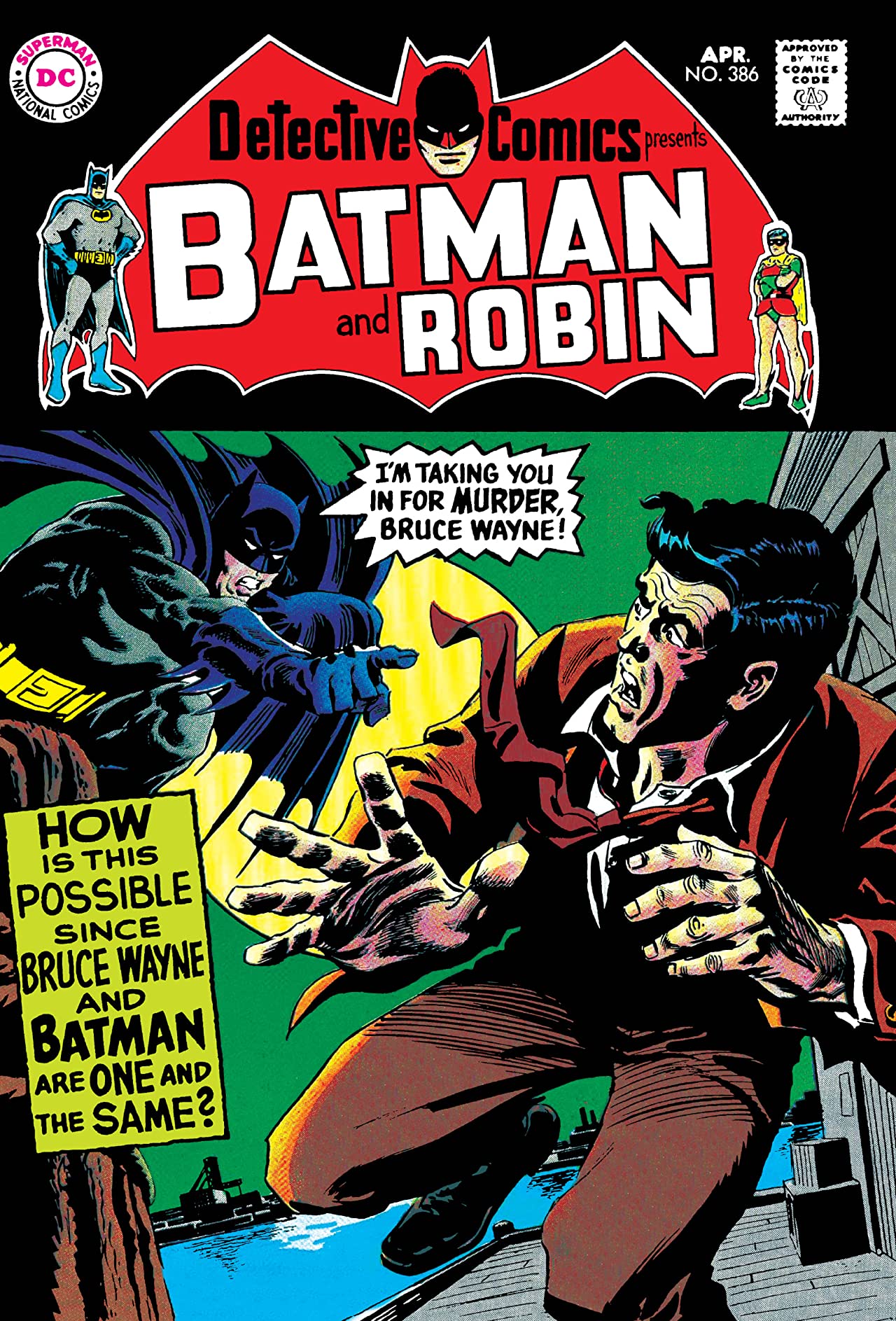 Detective Comics #386 cover