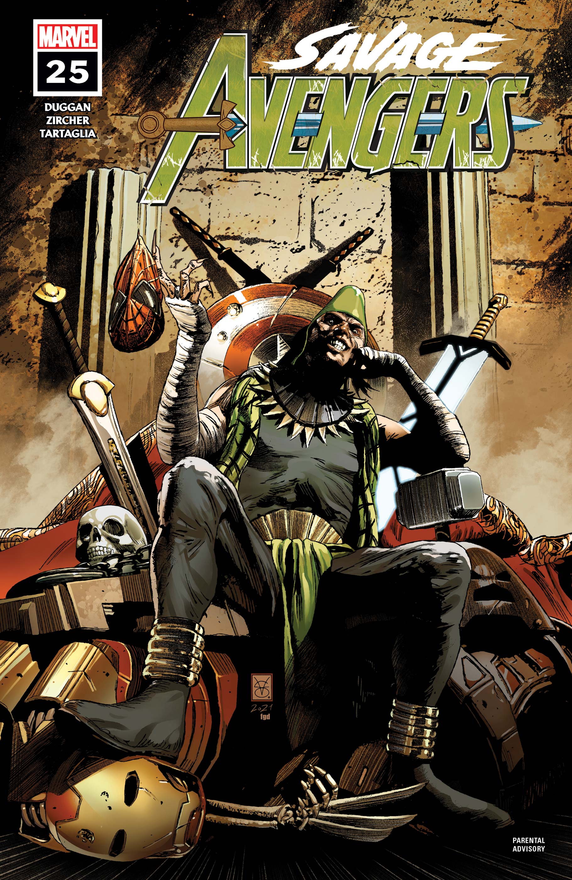 Savage Avengers #25 cover