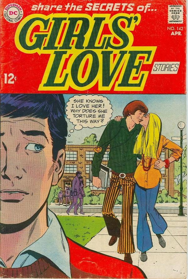 Girls' Love Stories #142 cover