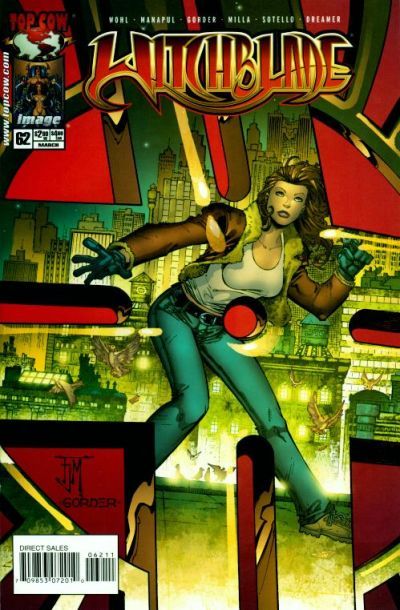 Witchblade #62 cover