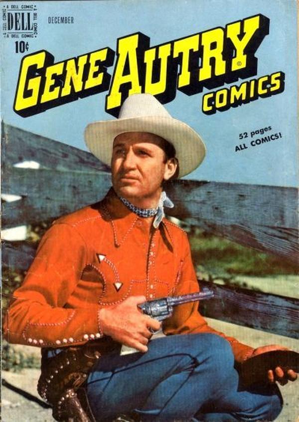 Gene Autry Comics #34 cover