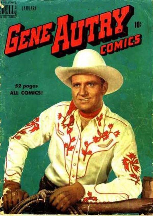 Gene Autry Comics #35 cover