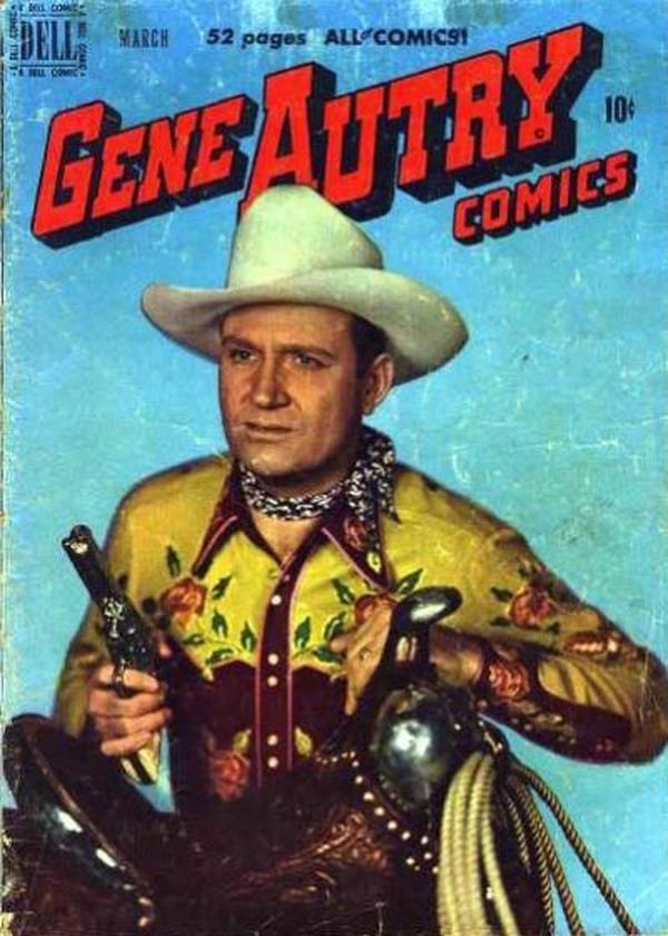 Gene Autry Comics #37 cover