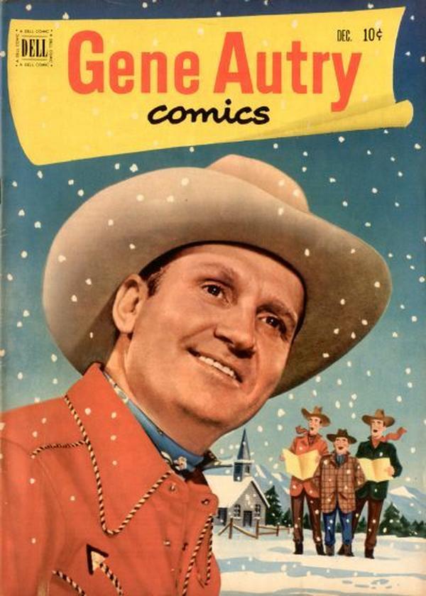 Gene Autry Comics #58 cover
