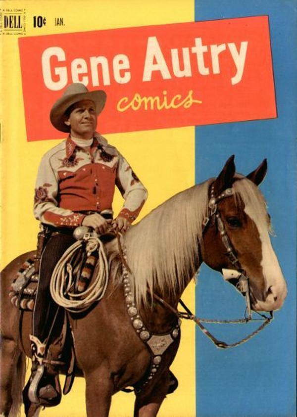 Gene Autry Comics #59 cover