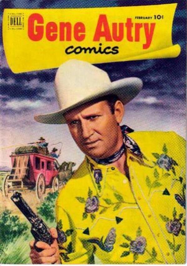 Gene Autry Comics #60 cover