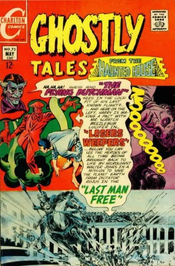 Ghostly Tales #73 cover