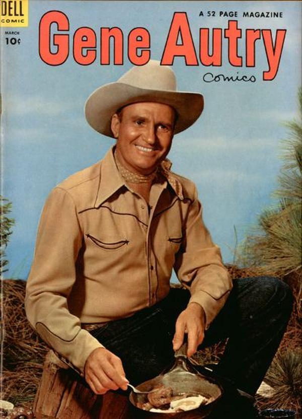Gene Autry Comics #85 cover