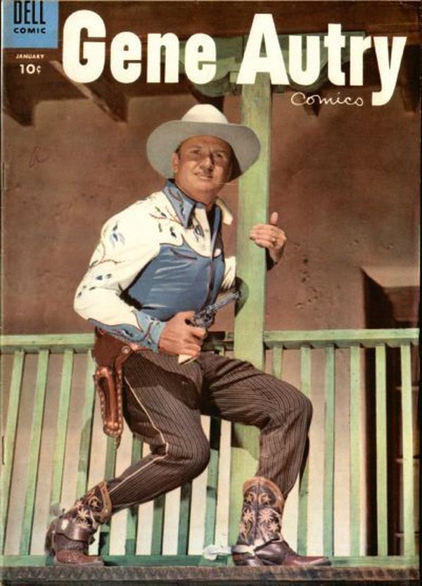 Gene Autry Comics #95 cover