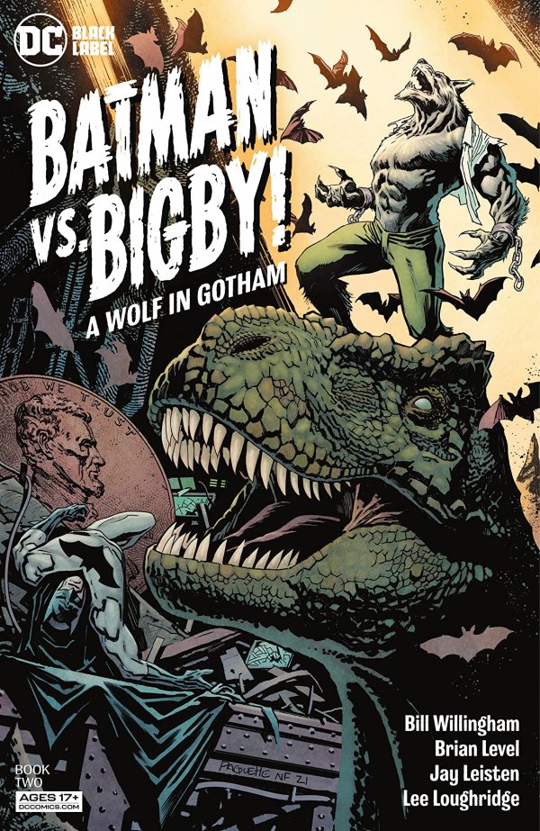 Batman vs. Bigby! A Wolf in Gotham #2 cover
