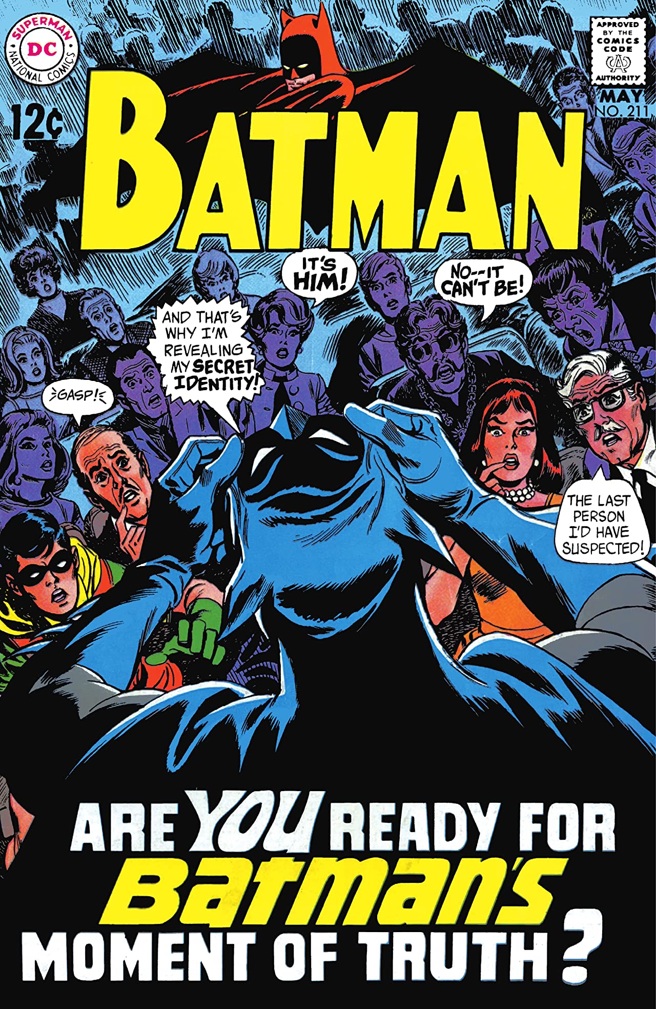 Batman #211 cover