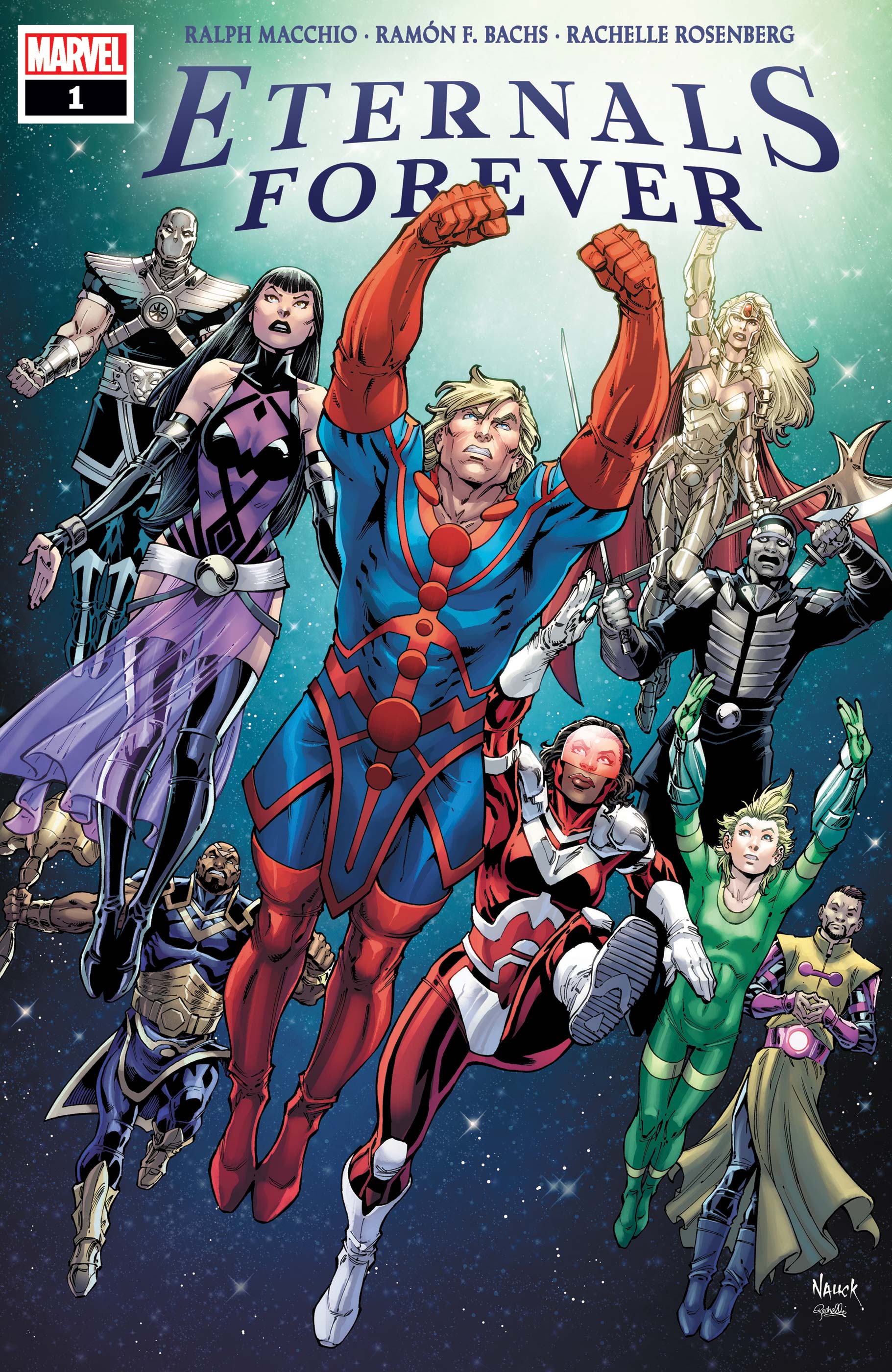 Eternals Forever #1 cover