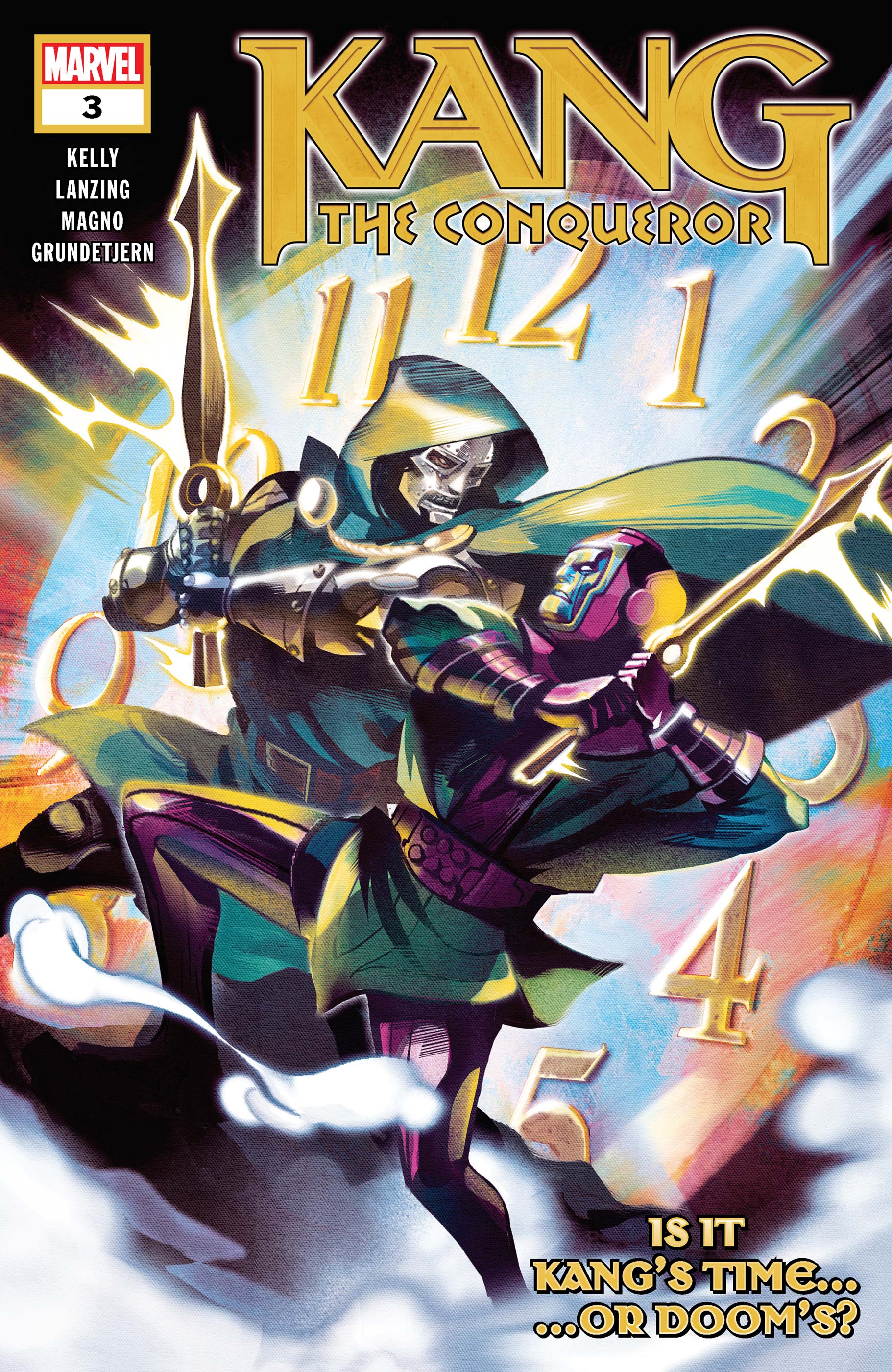 Kang the Conqueror #3 cover