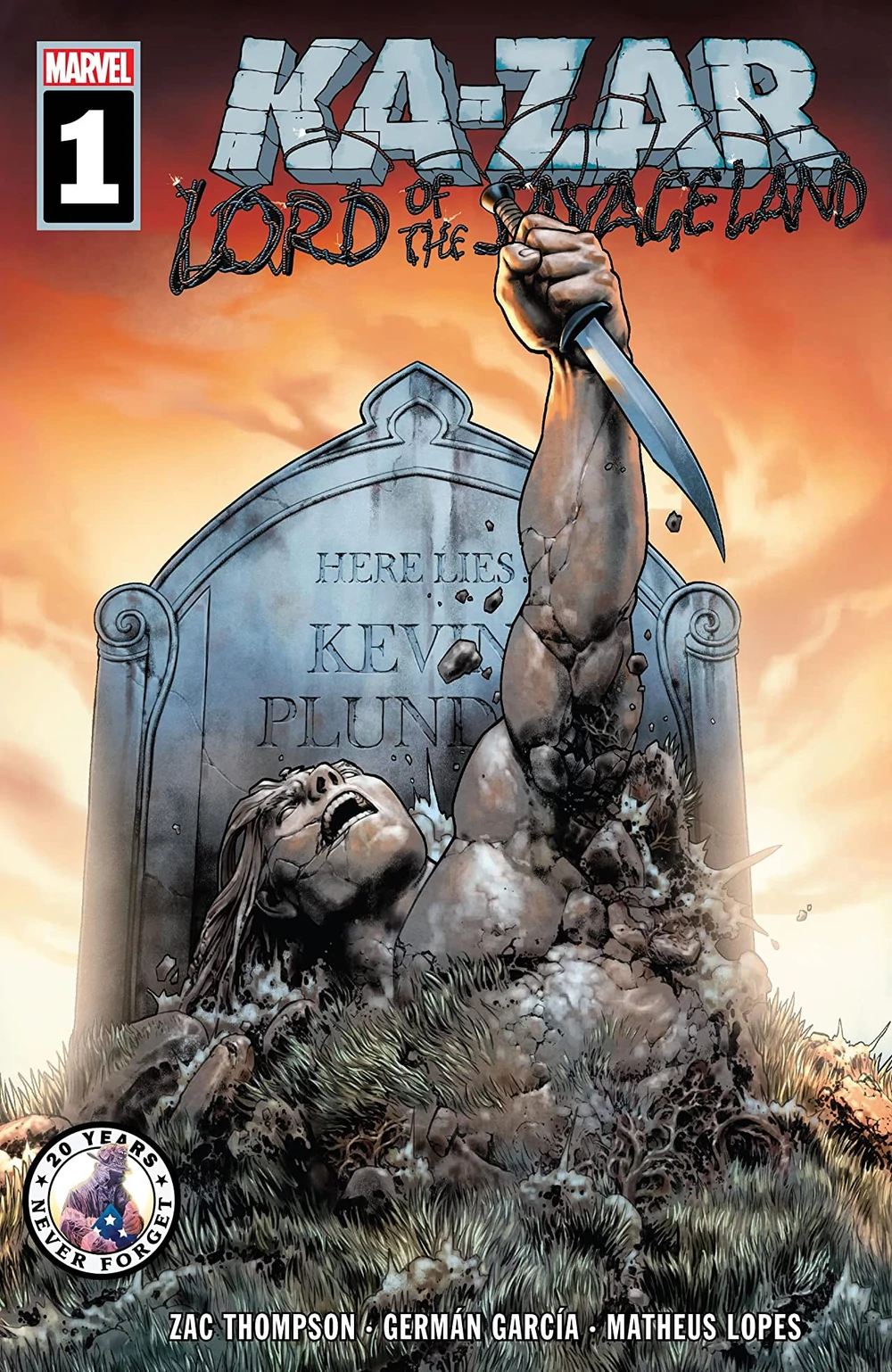 Ka-Zar Lord of the Savage Land #1 cover