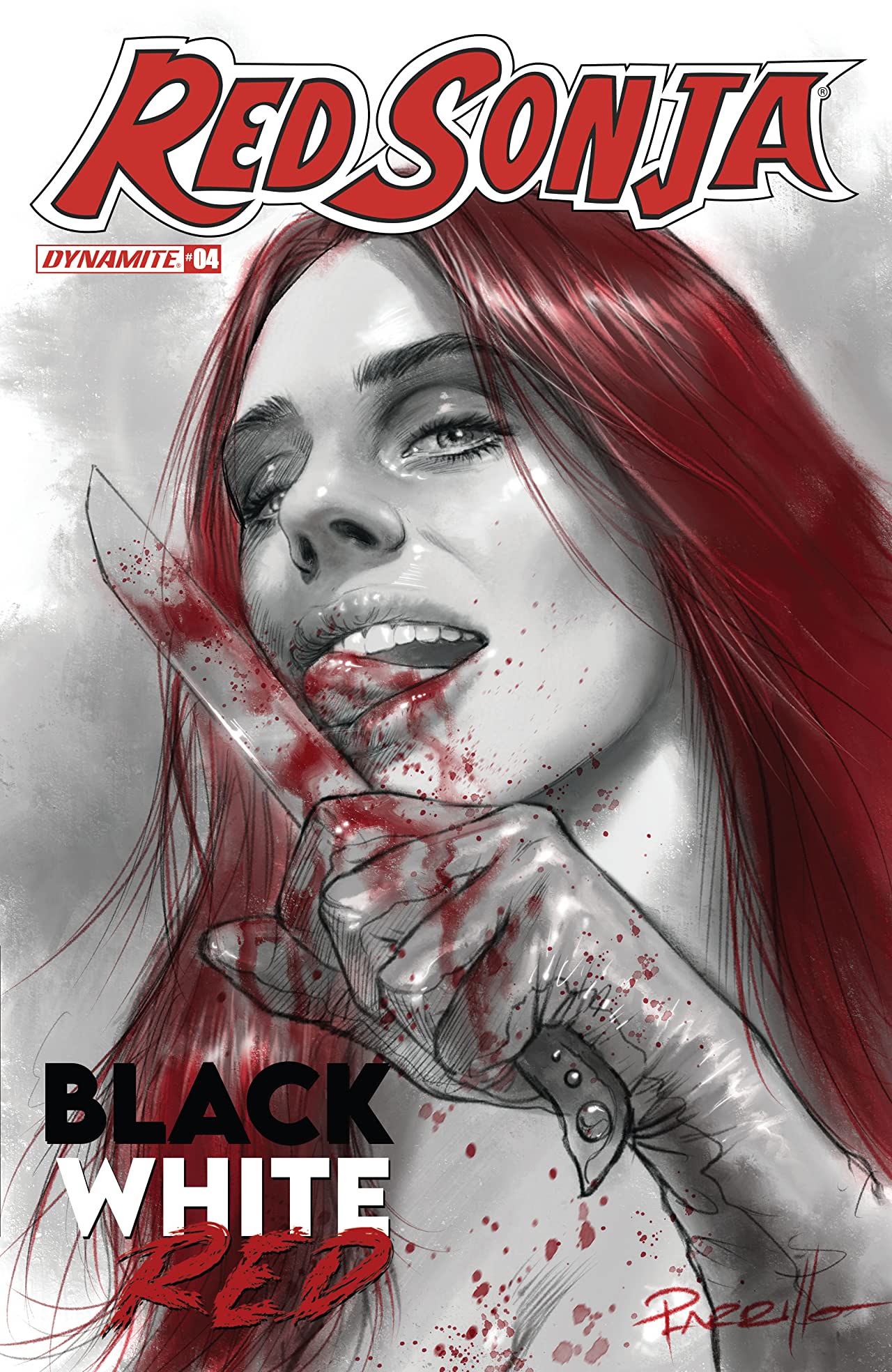 Red Sonja Black White Red #4