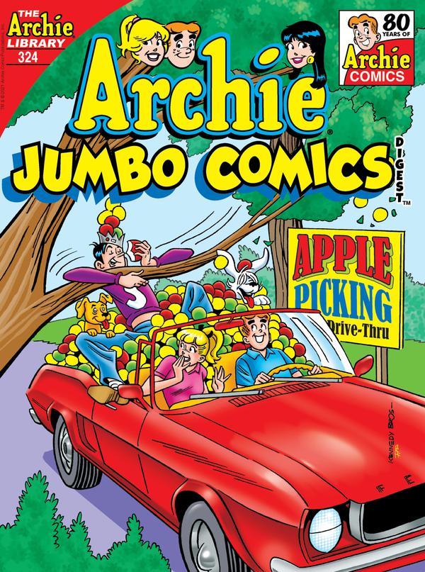 Archie (Jumbo Comics) Double Digest #324 cover