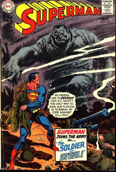 Superman #216 cover