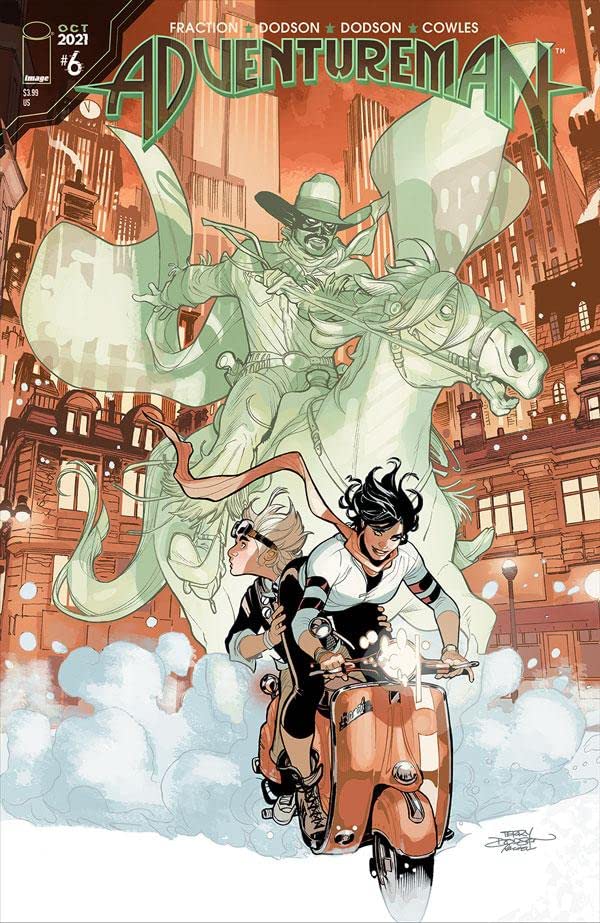 Adventureman #6 cover