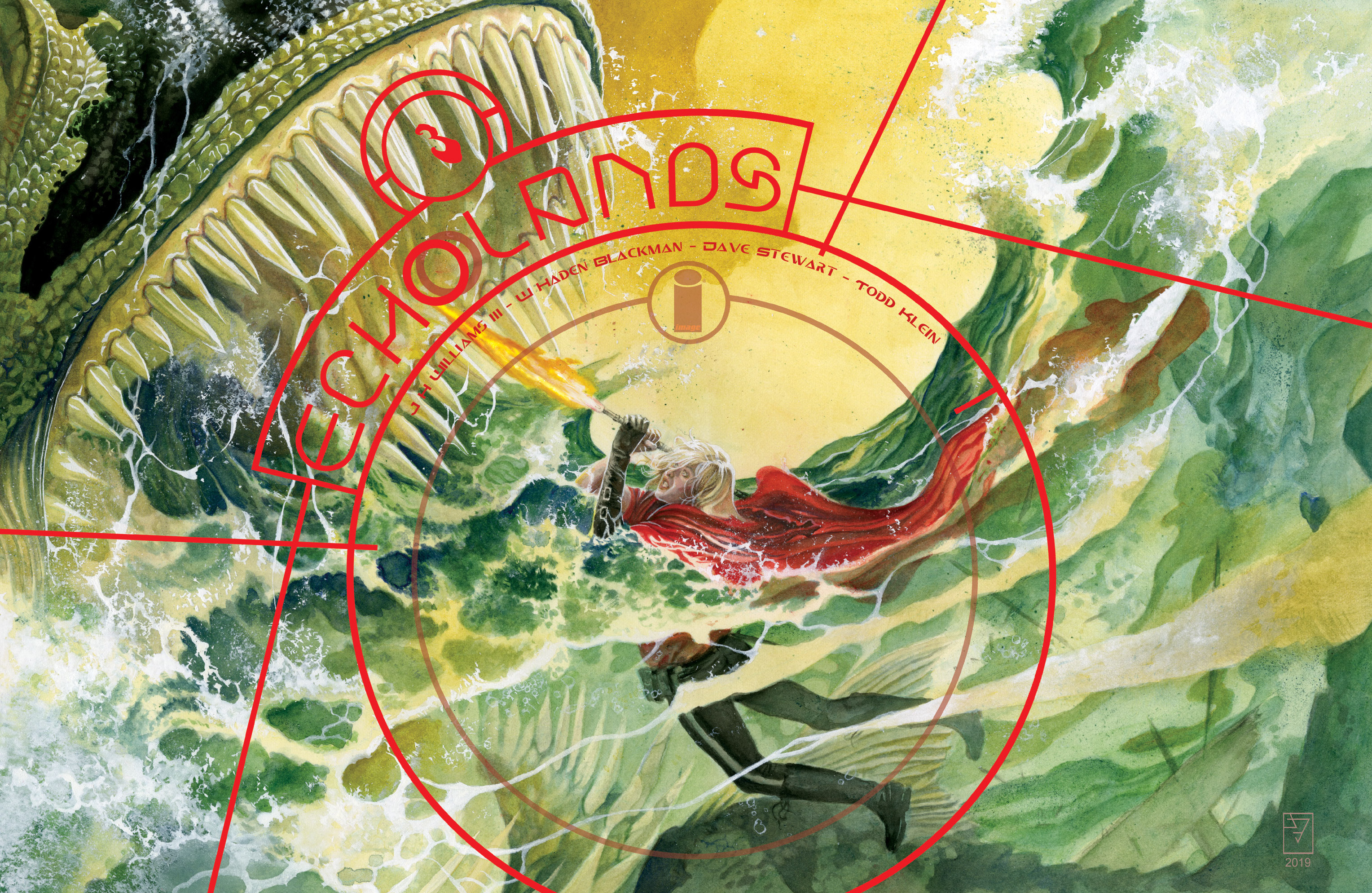 Echolands #3 cover