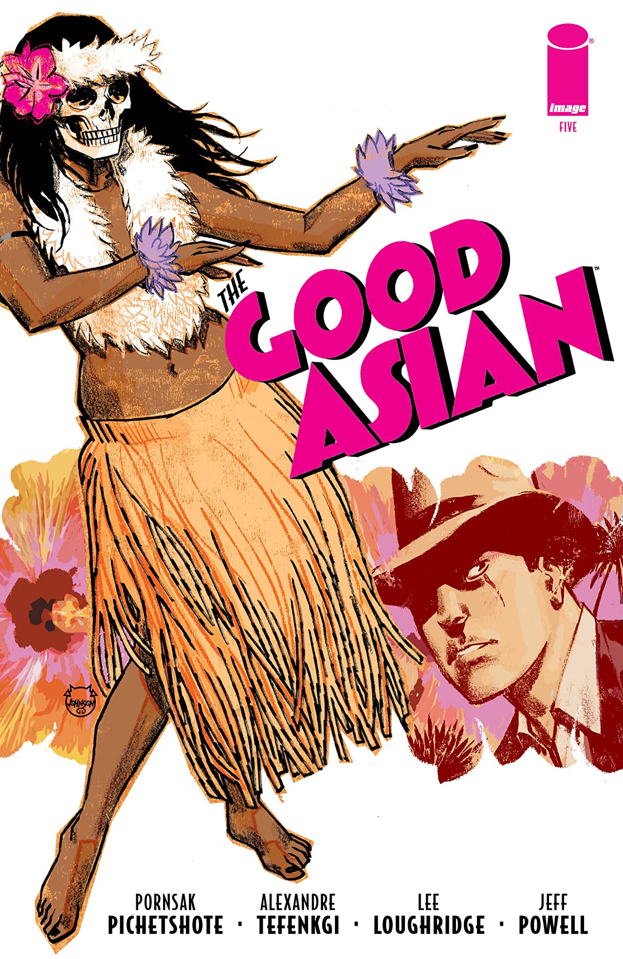 The Good Asian #5 cover