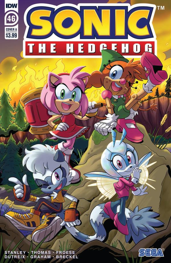 Sonic the Hedgehog #46 cover