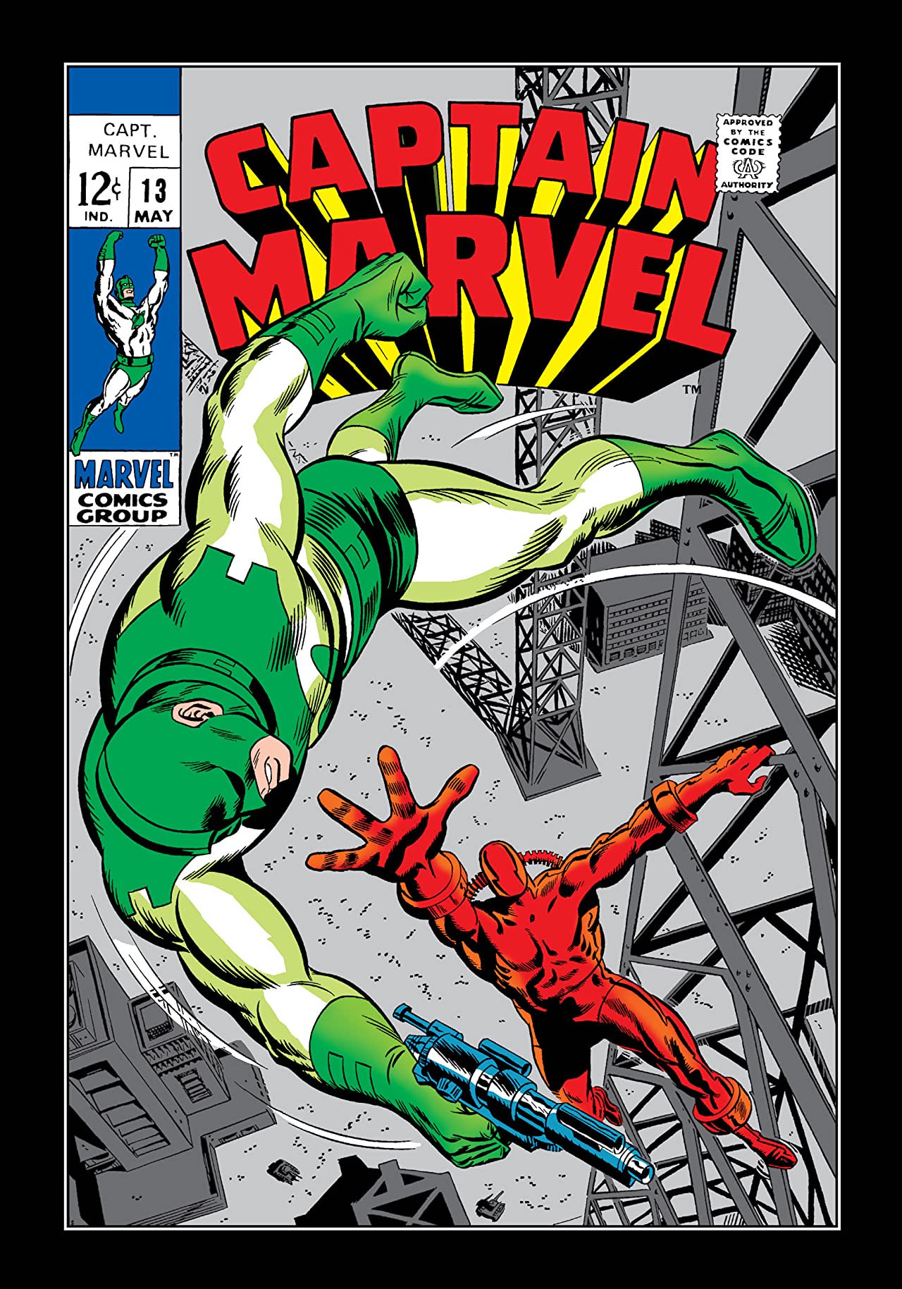 Captain Marvel #13 cover