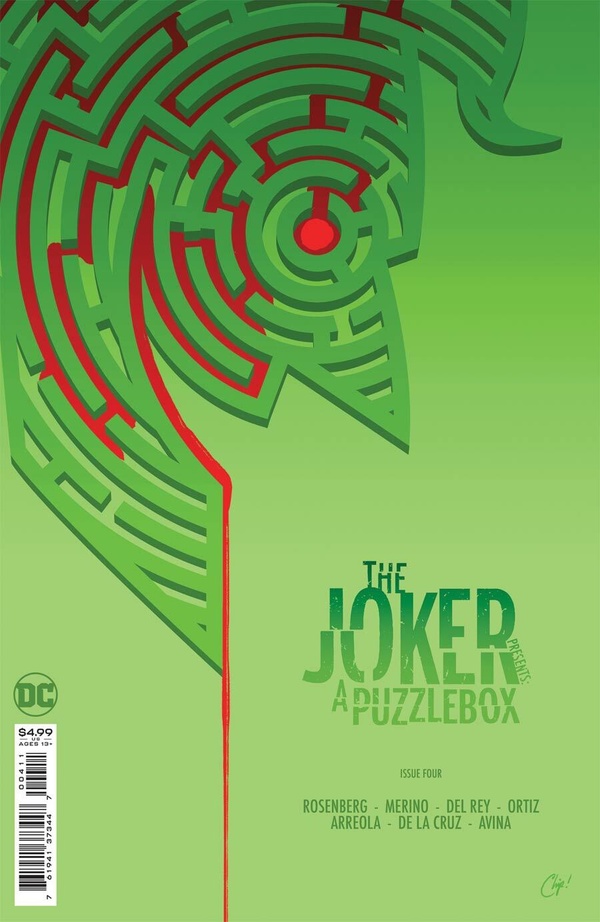 The Joker Presents: A Puzzlebox #4 cover