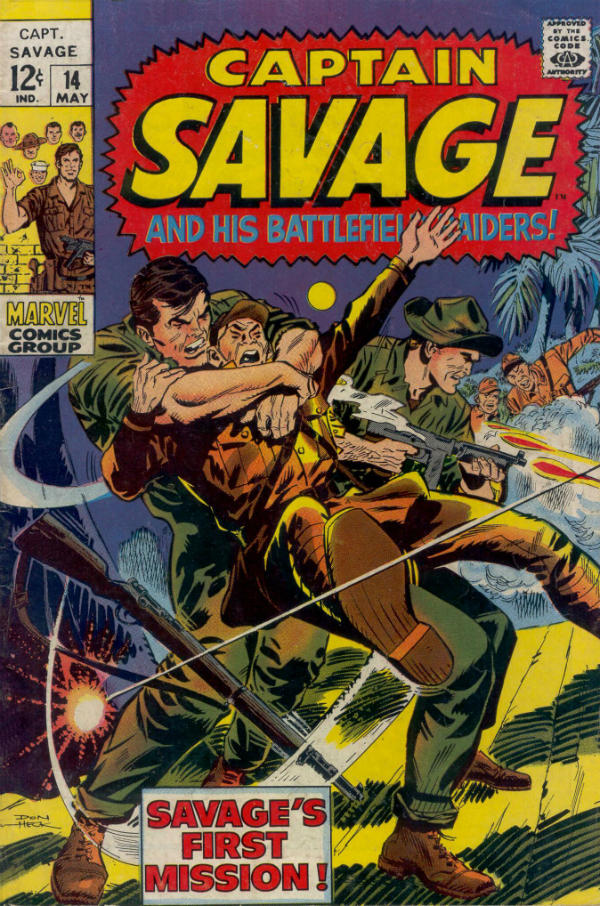 Capt. Savage and His Leatherneck Raiders #14 cover
