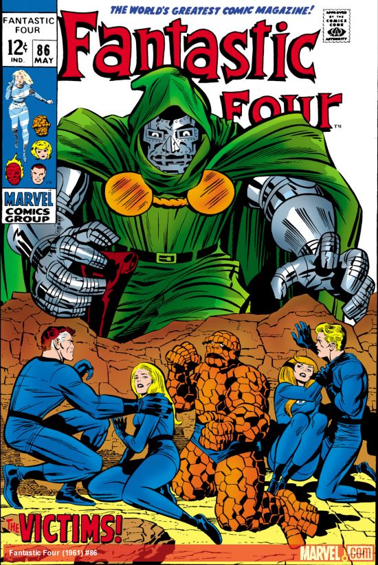 Fantastic Four #86 cover