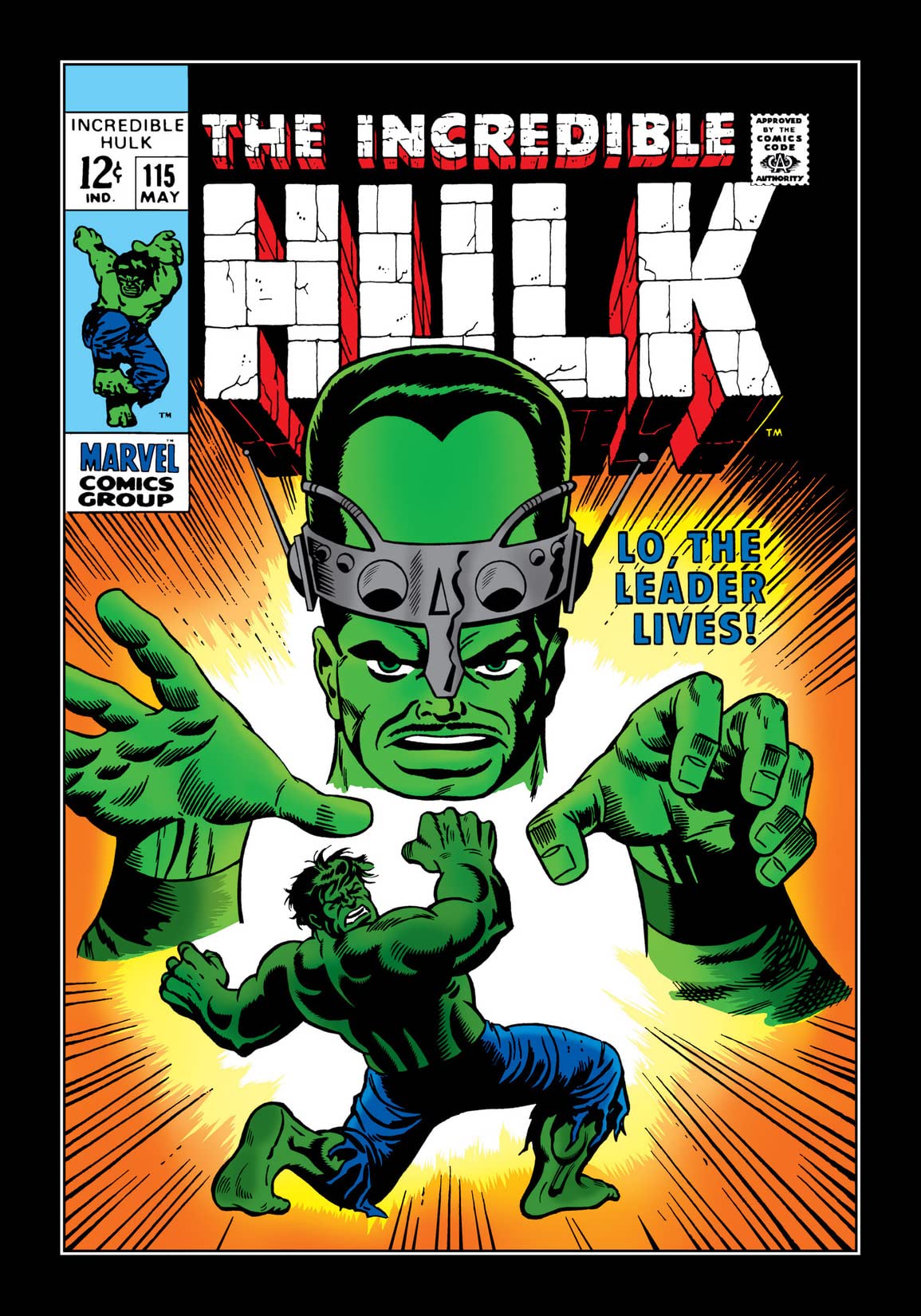 The Incredible Hulk #115 cover