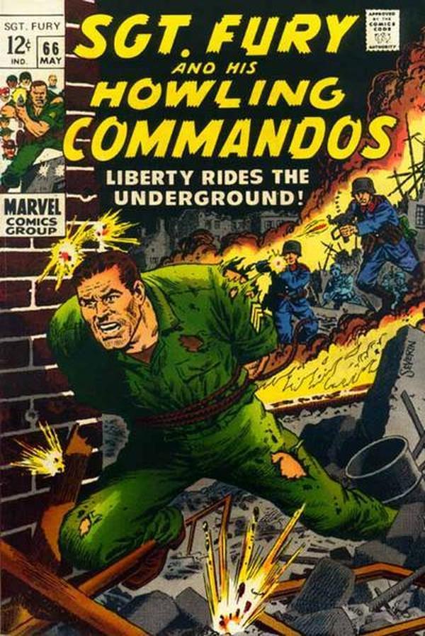 Sgt. Fury #66 cover