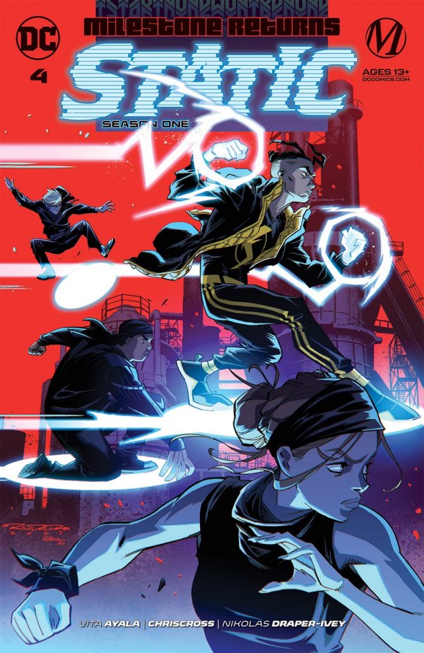 Static: Season One #4 cover