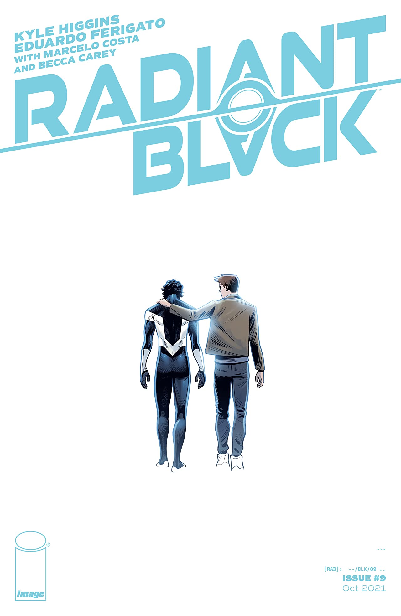 Radiant Black #9 cover