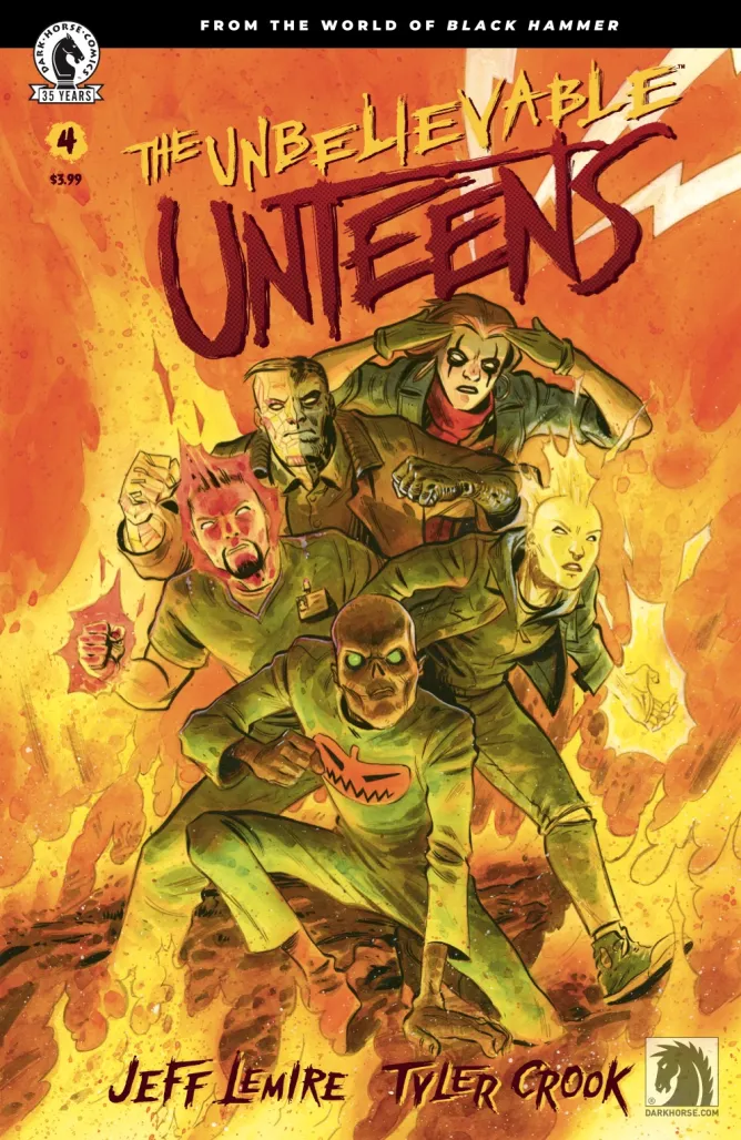 The Unbelievable Unteens #4 cover