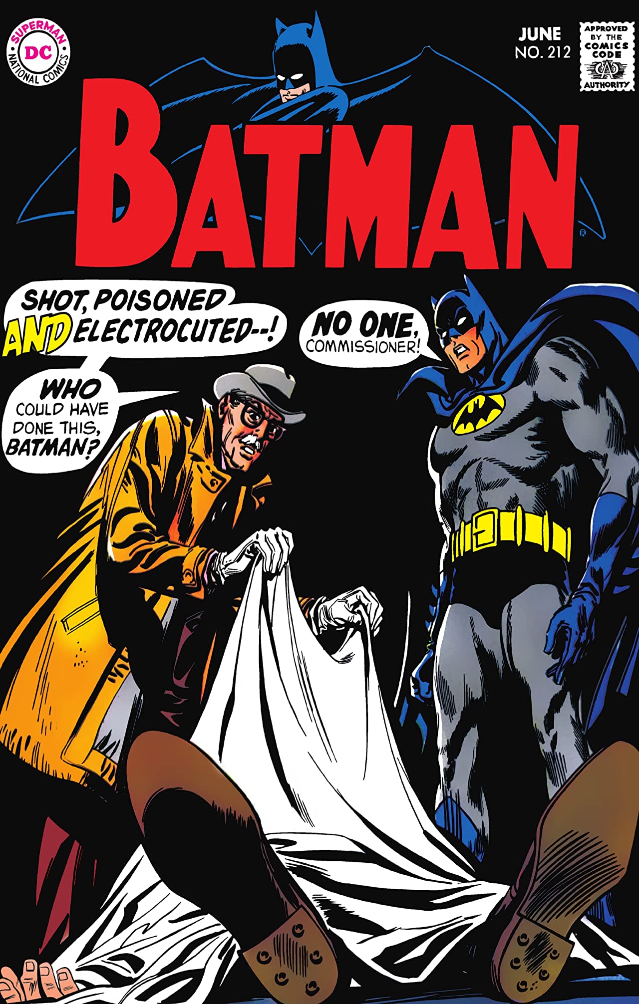 Batman #212 cover
