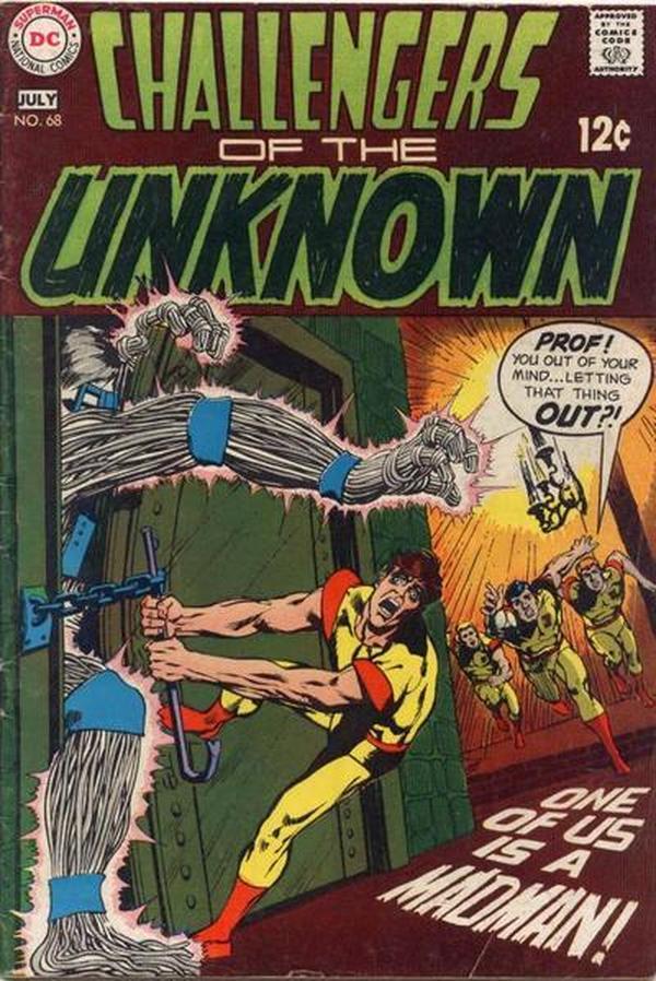 Challengers of the Unknown #68 cover