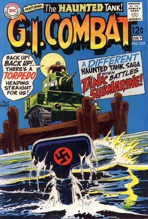 G.I. Combat #136 cover