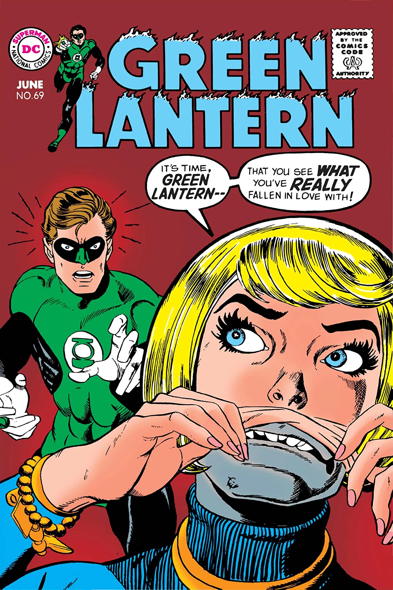 Green Lantern #69 cover