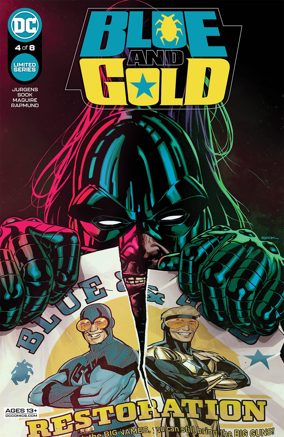 Blue & Gold #4 cover