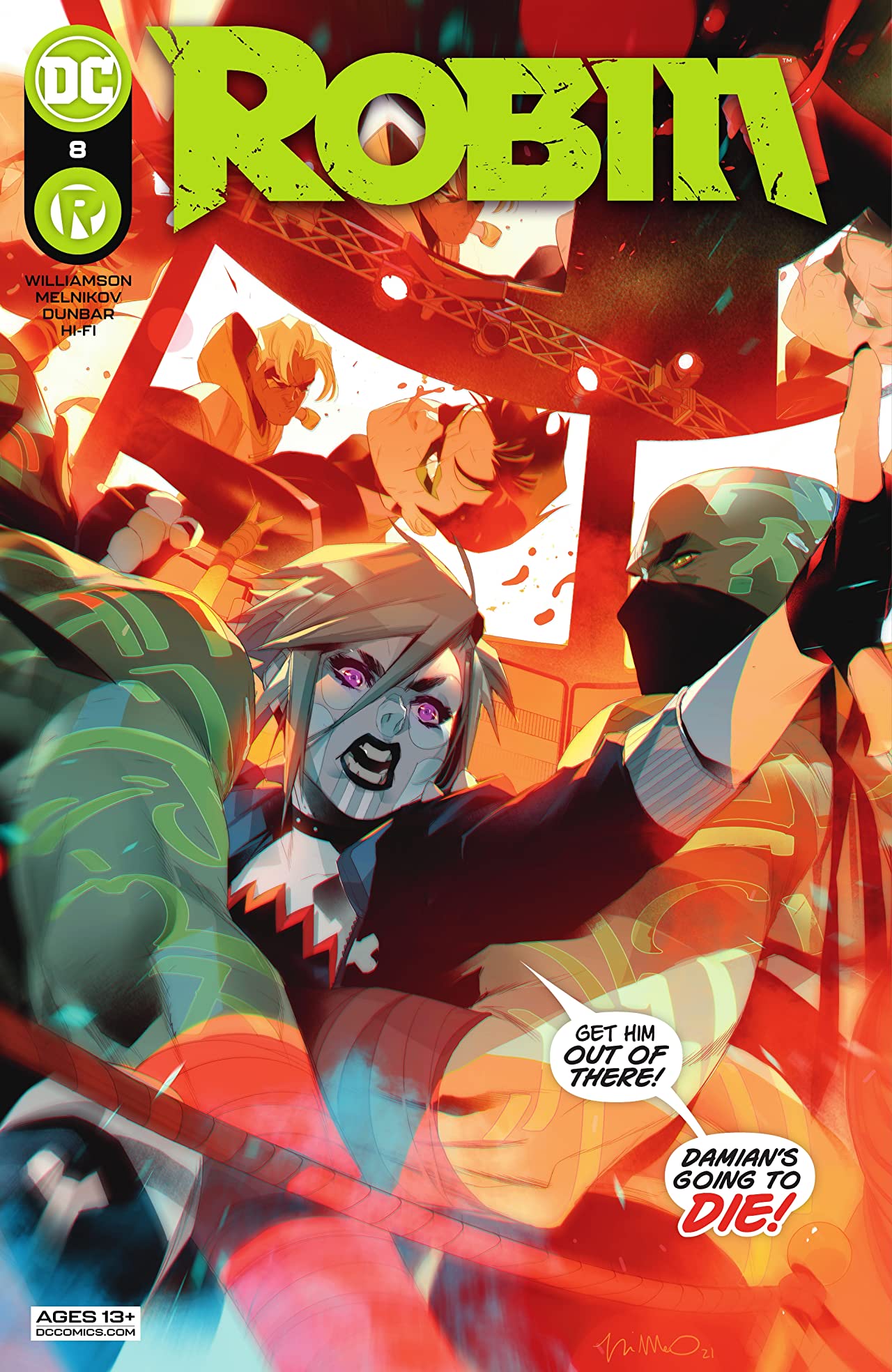 Robin #8 cover