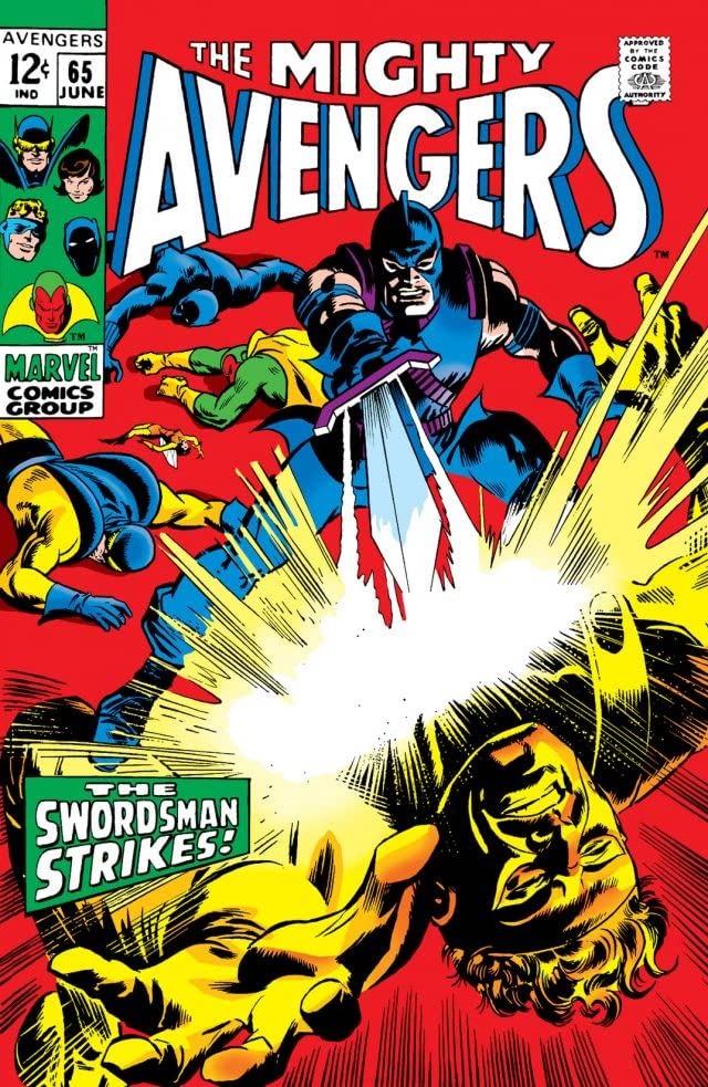 The Avengers #65 cover