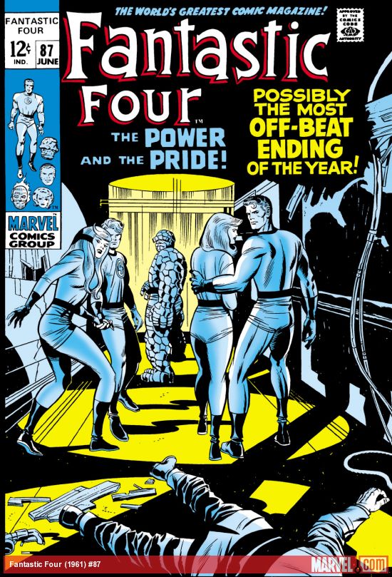 Fantastic Four #87 cover