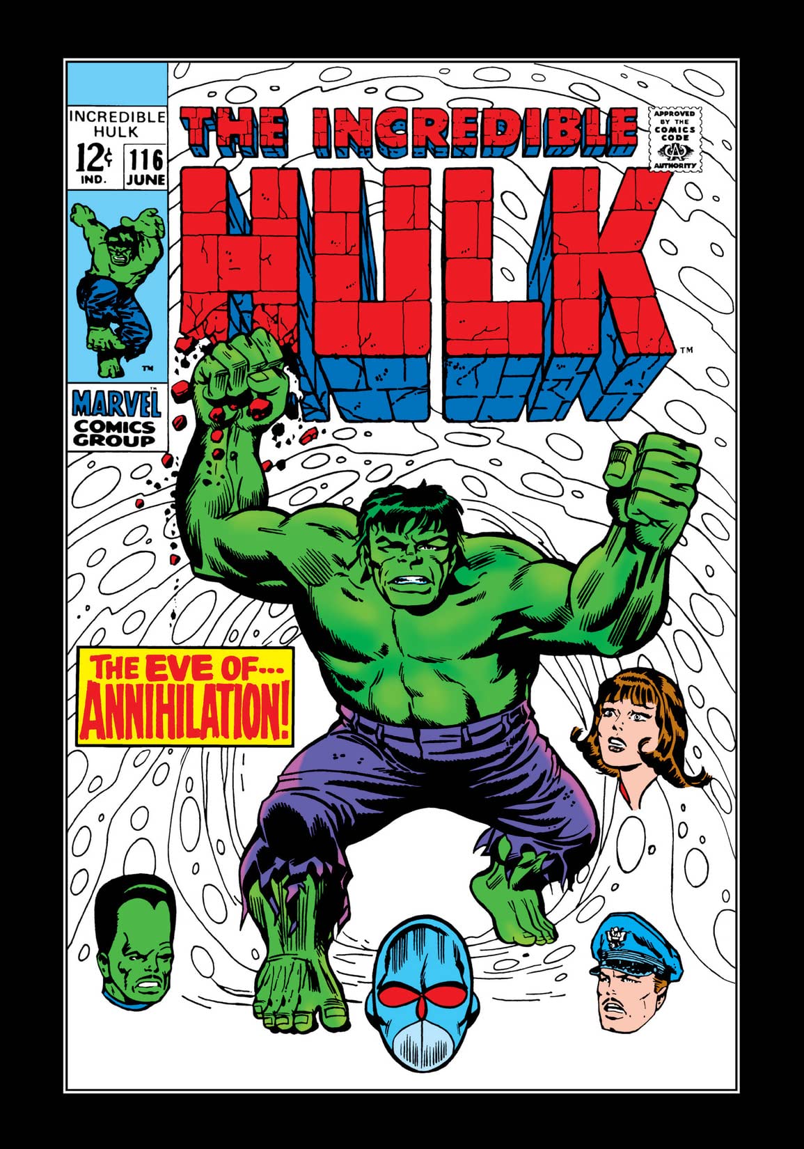 The Incredible Hulk #116 cover
