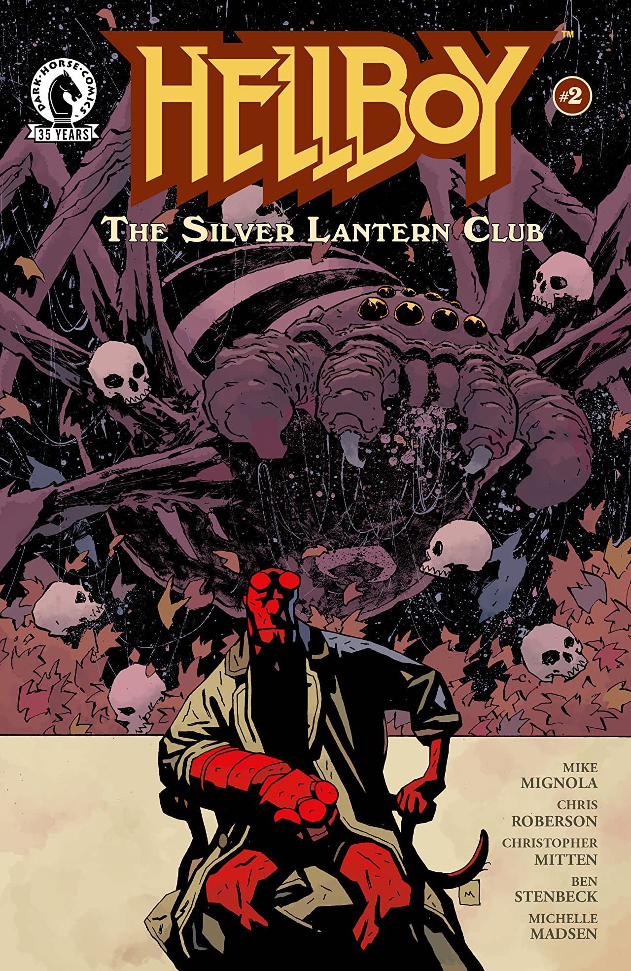 Hellboy: The Silver Lantern Club #2 cover