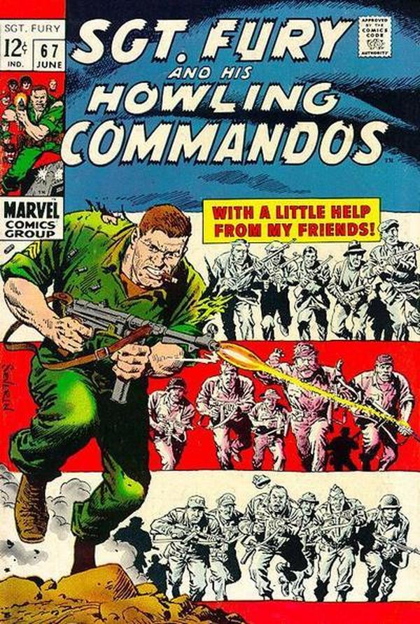 Sgt. Fury #67 cover