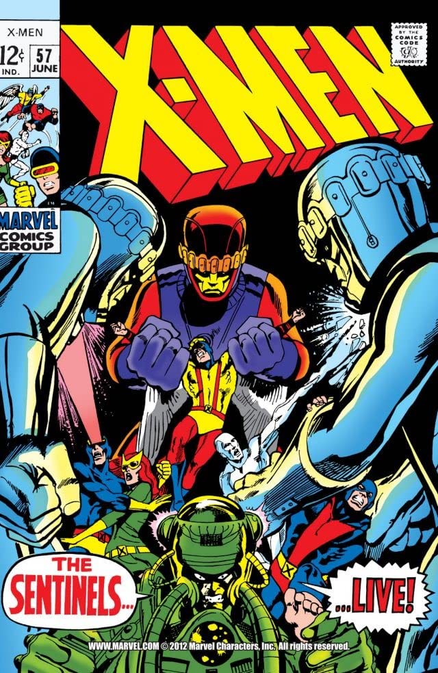 The X-Men #57 cover