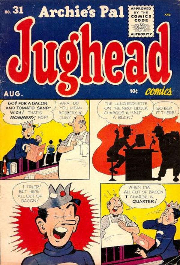Archie's Pal Jughead #31 cover